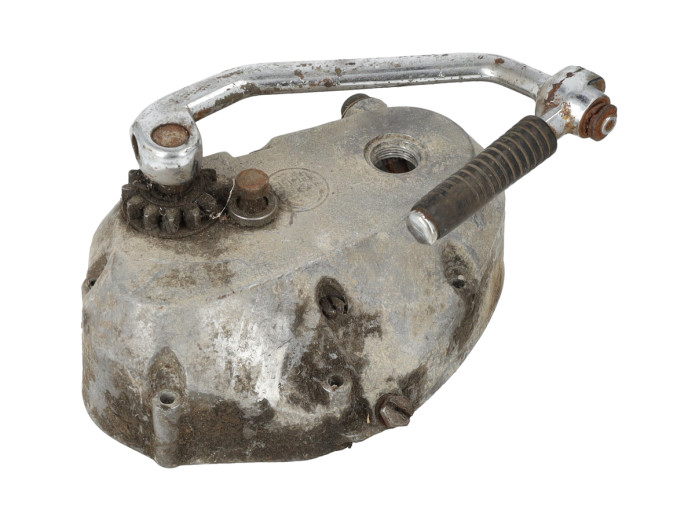 2nd hand clutch / kickstart cover Puch Monza / VS 4 speed engine